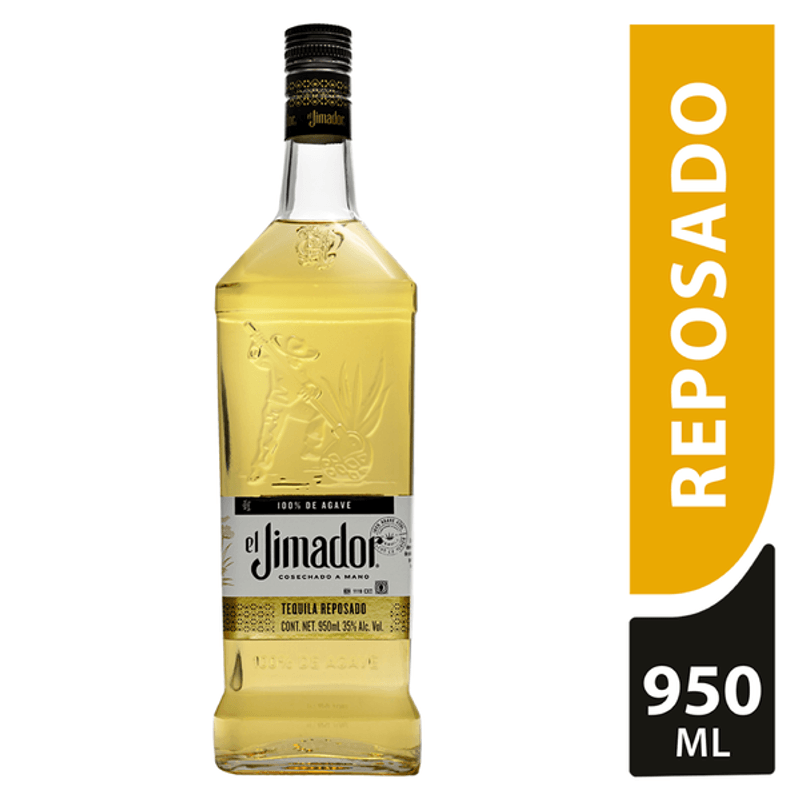 Jimador Tequila Reposado 100% Agave 950 Ml H-E-B México