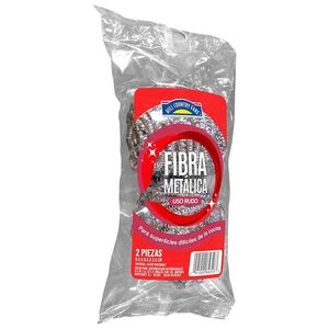 Fibra Metálica Uso Rudo Cocina con 2 pz