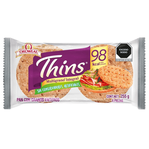 Oroweat Thins Multigrano 255 g