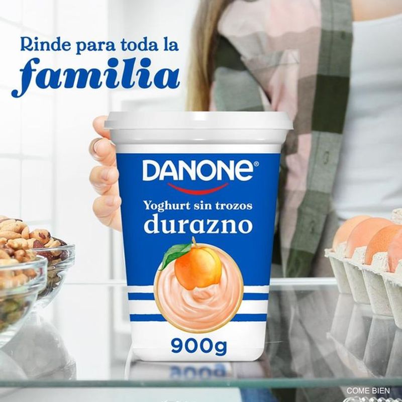 Danone Yogurt Natural sin Azúcar 900 g - H-E-B México