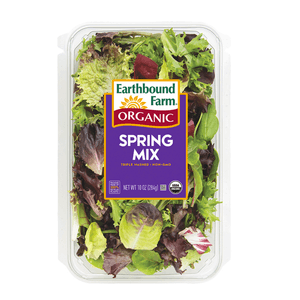 Ensalada Espinaca Baby Spring Mix Org 312 Gr