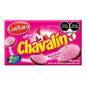 Galletas Chavalín con Malvavisco Y Coco 280 Gr