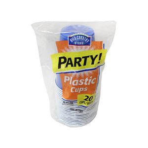 HCF Party Vaso Azul 16 oz 20 pz