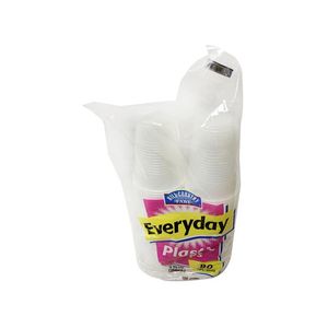 HCF Everyday Vaso Transparente 9 oz 80 pz