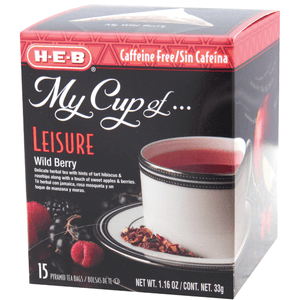 Té My Cup Of Leisure Wild Berry 15 Pz