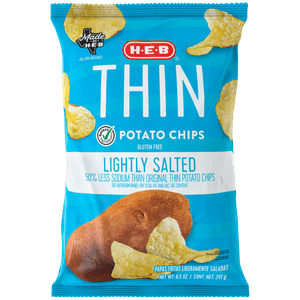 HEB Papas Fritas Thin Bajo Sodio 255 g