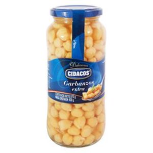 Cidacos Garbanzos en Conserva 570 g