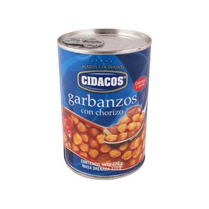 Cidacos Garbanzos con Chorizo 425 g