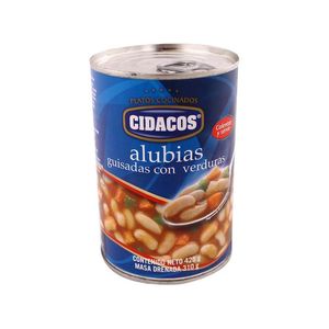 Cidacos Alubias con Verduras 425 g