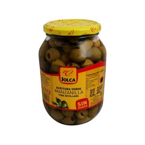 Aceitunas Manzanilla Sin Hueso en Tarro 820 Gr