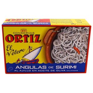 Ortiz Angulas de Surimi en Aceite 115 g