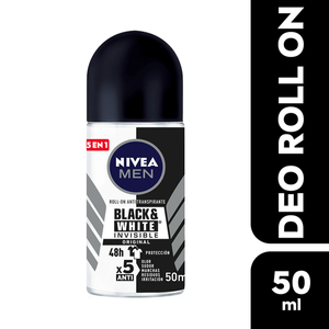 NIVEA MEN Desodorante Antimanchas Black & White 50 ml