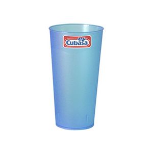 Cubasa Vaso Cancún transparente rojo 500 ml 1 Pz