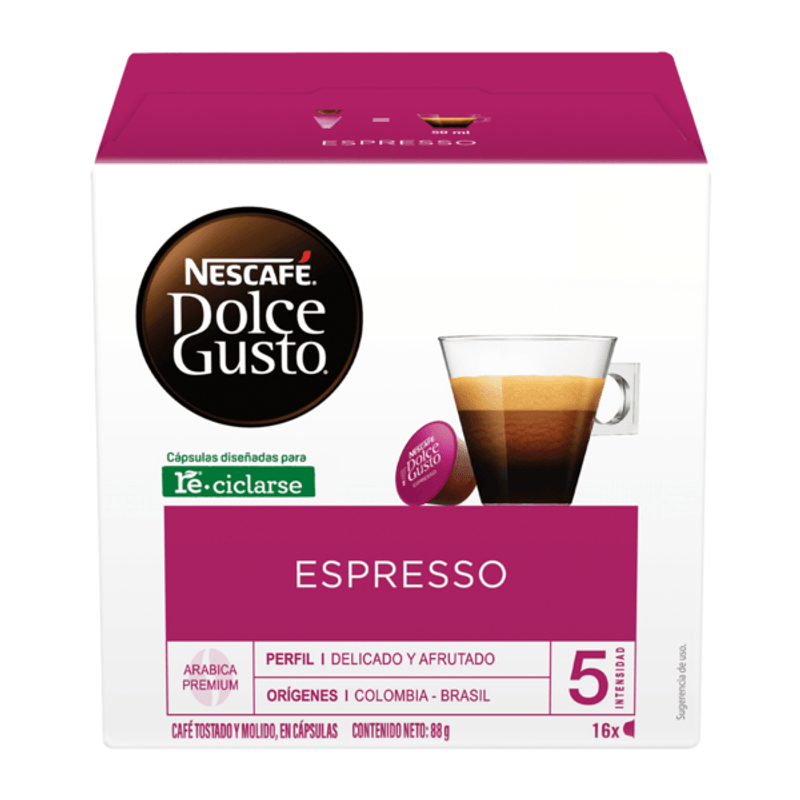 Café en cápsula Nescafé Dolce Gusto Capuchino Frappe 10 Cápsulas 135 g -  H-E-B México