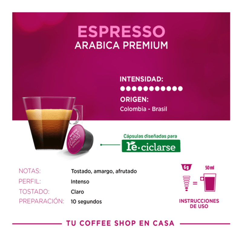 Café en cápsula Nescafé Dolce Gusto Capuchino Frappe 10 Cápsulas 135 g -  H-E-B México