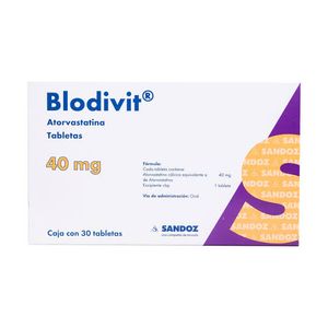 Blodivit 40 Mg Tabletas 30 Pz