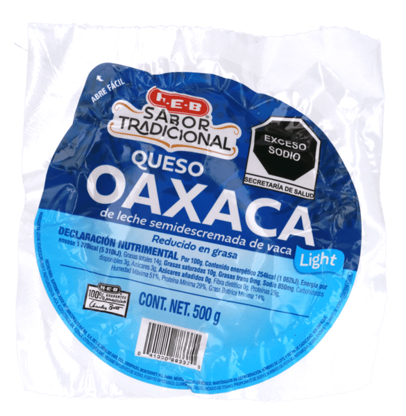 HEB Sabor Tradicional Queso Oaxaca Light 500 G - Mi Tienda Del Ahorro