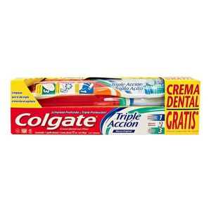 Colgate Triple Acción Cepillo de Dientes + Pasta Dental  75 ml