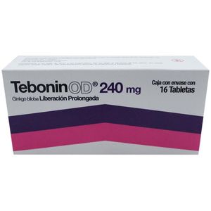 Tebonin Od 240 Mg Lib Prol Tabletas 16 Pz