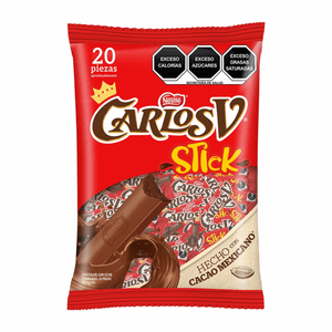 Nestle Chocolate con Leche Carlosv Stick 200 g