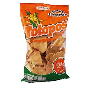 Santos Totopos Totopos de Maiz 280 g