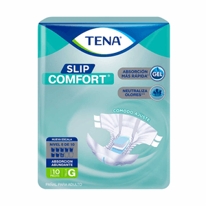 Tena Slip Comfort Pañal Para Adulto Talla Grande con 10 pz