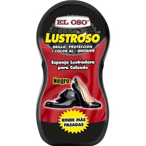 Lustroso Esponja Lustradora Color Negro 1 pz