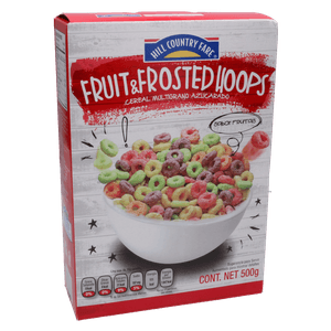 HCF Cereal Fruit & Frosted Hoops 500 g