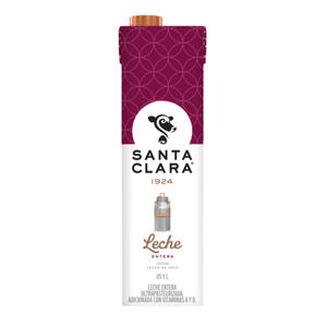 Santa Clara Leche Entera 1 L