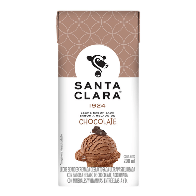 Leche sin lactosa chocolate 200 ml