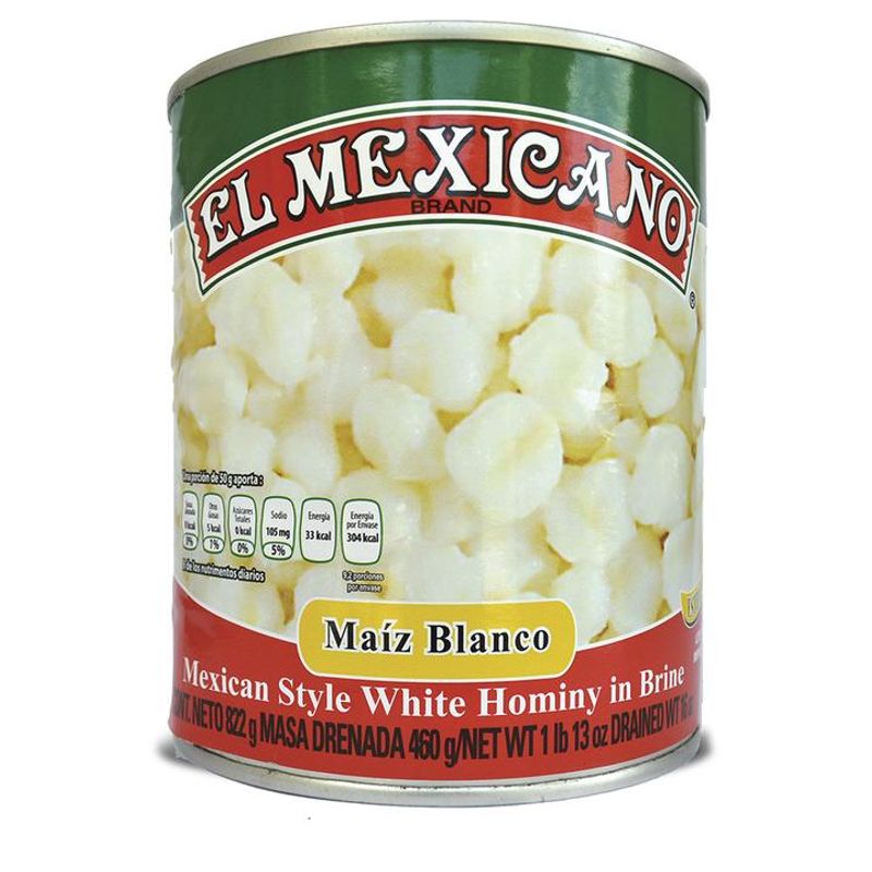 El Mexicano Maiz Pozolero Blanco 822 G - Mi Tienda Del Ahorro