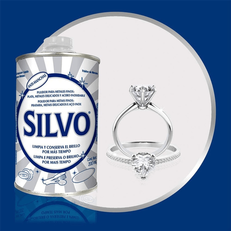 Silvo Limpiador de Metales Liq 200 Ml - H-E-B México