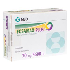 Fosamax Plus 70mg/5600uicpr4 64 4 Pz