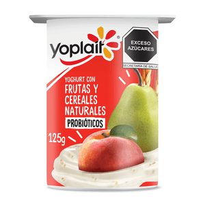 Yoplait Yogurt Sólido Fruta y Cereal 125 g