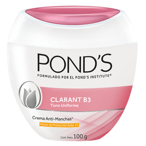 Ponds Crema Facial Clarant B3 Spf 15 100 g