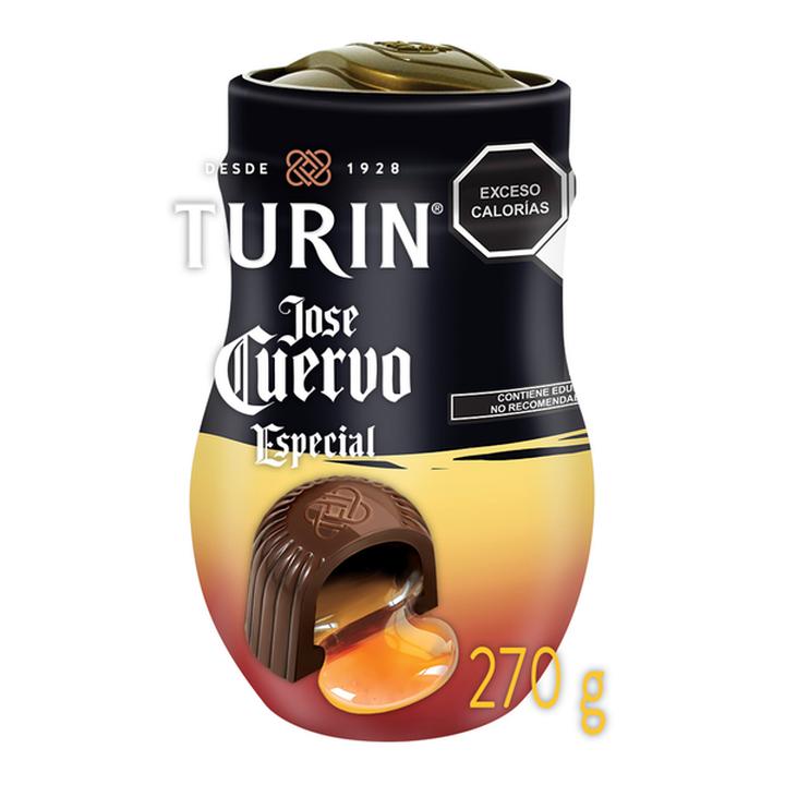 Turin Tequila José Cuervo Chocolates semiamargos Rellenos de Licor