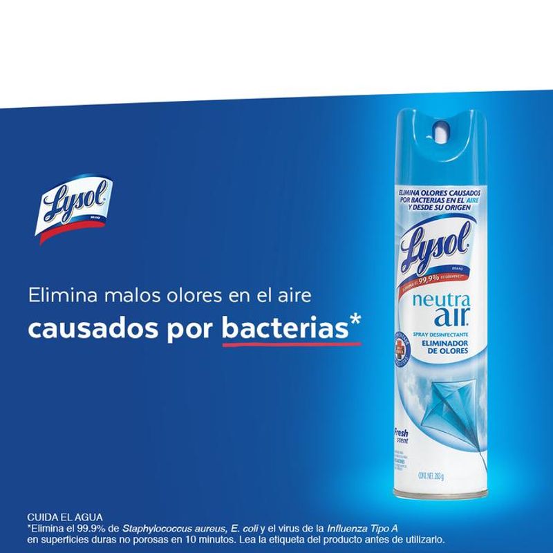 Lysol Spray Desinfectante Neutra Air 283 g - Mi Tienda del Ahorro