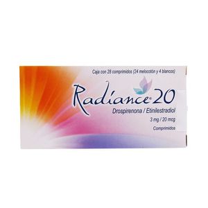 Radiance 3mg/20mcg Comprimidos 28 Pz