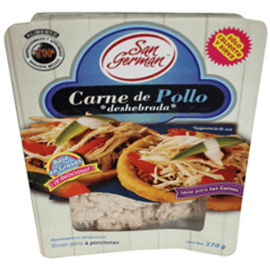 San German Deshebrada de Pollo Paq. 270 g