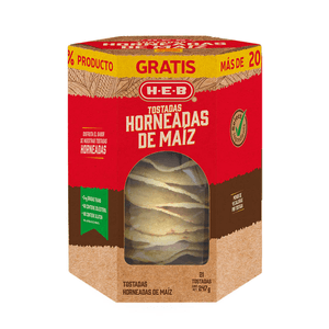 HEB Tostadas Horneada 20% 240 g