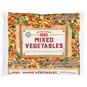 HEB Vegetales Congelados Mezcla Oriental 454 g