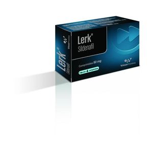 Lerk 50 Mg 4 Comprimidos Sildenafil 4 Pz