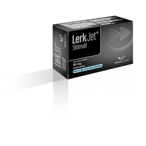 Lerk Jet Sildenafilo 50 mg 4 Comprimidos Masticable