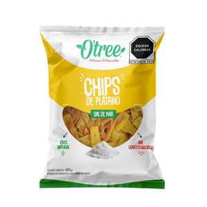 Otree Chips de Plátano Salado 40 g