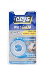 CINTA DOBLE CARA TRANSPARENTE BRICOCINTA 1.5 M CEYS