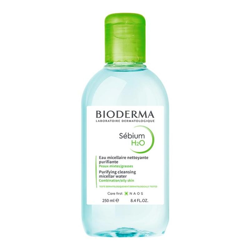 Agua Micelar Bioderma Sebium H2O Frasco X 250mL - Farmacias Cruz Verde