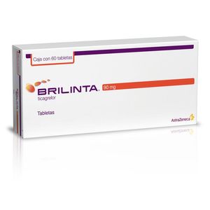 Brilinta 90 Mg C/ 60 Tab Ticagrelor ( E) 60 Pz