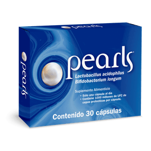 Acidophilus Pearls 30 Cap Lactobacilos Acidofilos 30 Pz