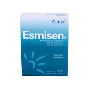 Esmisen Solucion Inyectable de 1ml 2 Pz