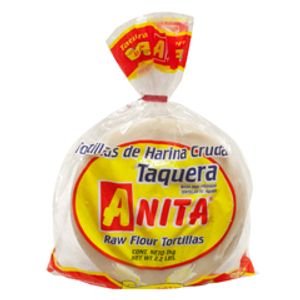 Tortillas Harina Cruda Taquera 1 Kg